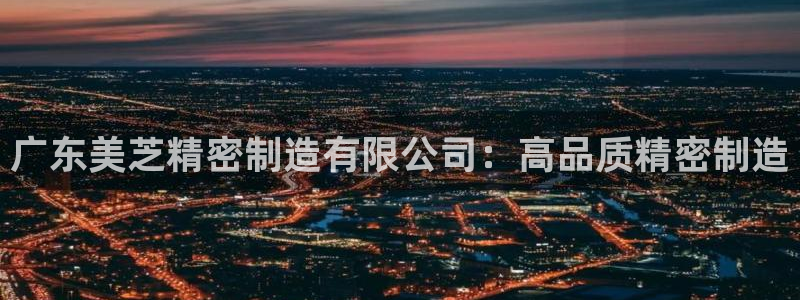 彩神vlll官方网：广东美芝精密制造有限公司：高品质精密制造