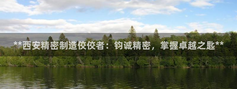彩神合法吗.是国家认可的吗：**西安精密制造佼佼者：钧诚精密，掌握卓越之匙**