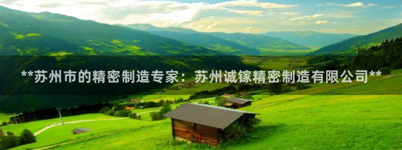 彩神v|：**苏州市的精密制造专家：苏州诚镓精密制造有限公司**