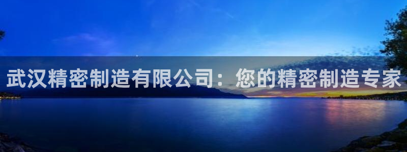 彩神v争霸有限公司：武汉精密制造有限公司：您的精密制造专家