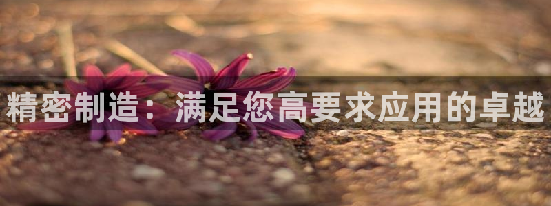 v彩神88iii：精密制造：满足您高要求应用的卓越