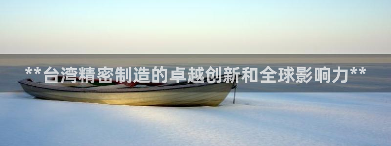 彩神v8下载app5.0：**台湾精密制造的卓越创新和全球影响力**