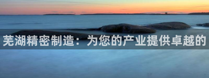彩神vip购彩大厅：芜湖精密制造：为您的产业提供卓越的