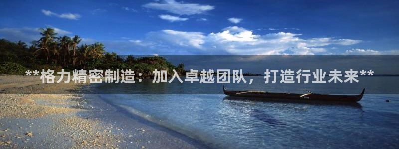 彩神客服电话：**格力精密制造：加入卓越团队，打造行业未来**