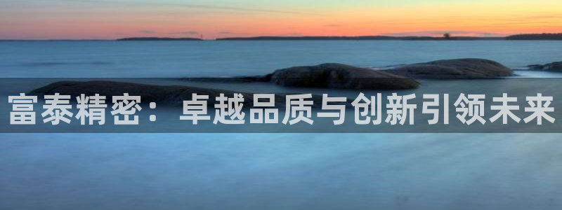 彩神v违法么：富泰精密：卓越品质与创新引领未来