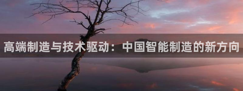 彩神v争霸是啥：高端制造与技术驱动：中国智能制造的新方向