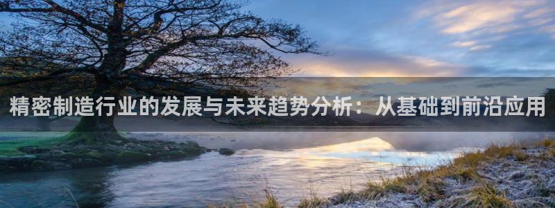 彩神vlll(中国)百度百科：精密制造行业的发展与未来趋势分析：从基础到前沿应用