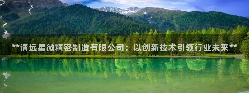 彩神ix可靠吗：**清远星微精密制造有限公司：以创新技术引领行业未来**