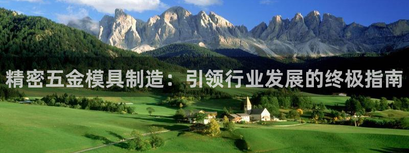 彩神购彩-购彩大厅入口500：精密五金模具制造：引领行业发展的终极指南